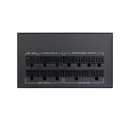 Lian Li SX 850P Black - PLATINUM 850W  - ATX 3.1 - 12V-2x6 - Japanese Capacitor - 10 Years Warranty
