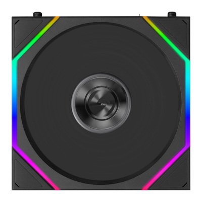 LIAN LI UNI FAN TL FLEX Black Wireless 120 (1pc) Case Fan - No Controller Included