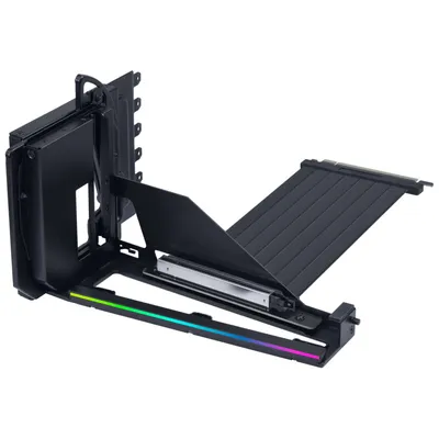 Lian Li Vertical GPU Kit V4 Black - ATX Multi-Directional 4 Slots - Gen 5 Riser Cable - PCI-E 5.0