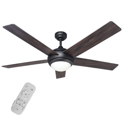 LiFE ETESIAN 2 Ανεμιστήρας οροφής DC 52" με φωτιστικό και τηλεχειριστήριο, 30W