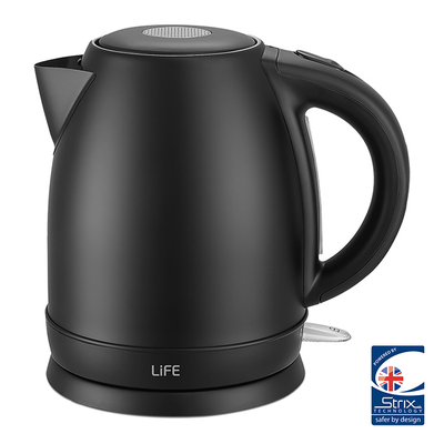 LIFE PEARL Bραστήρας 1.7L, 2200W, σε μαύρο χρώμα. 221-0328