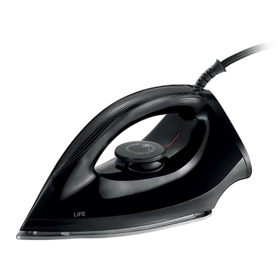 LIFE SATIN BLACK Ξηρό σίδερο με αυτόματη απενεργοποίηση, 1000W