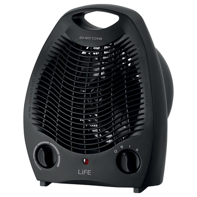 LiFE WARMY BLACK Αερόθερμο, 2000W