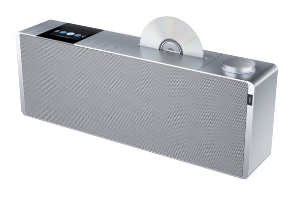 Loewe Φορητό Ηχοσύστημα Klang S3 με Bluetooth / CD / USB / Ραδιόφωνο Light Grey