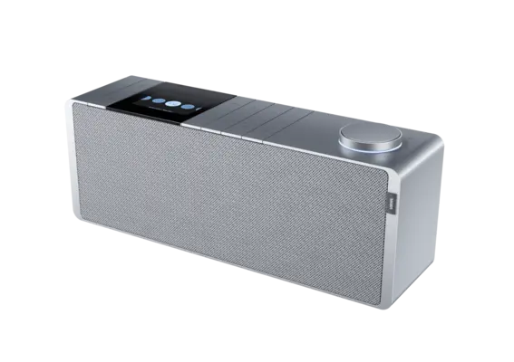 Loewe Klang S1 Επιτραπέζιο Ραδιόφωνο Ρεύματος DAB+ με Bluetooth και USB Light Grey