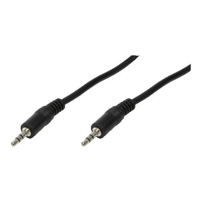 Logilink CA1052 Καλώδιο Ήχου 3.5mm M/M LogiLink 5m Μαύρο