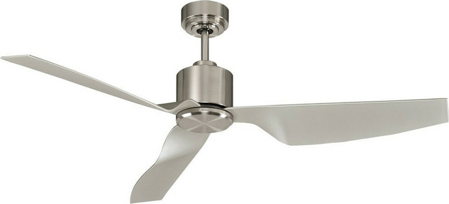 Lucci Air Climate II Brushed Chrome Ανεμιστήρας Οροφής MOTER DC.80210525