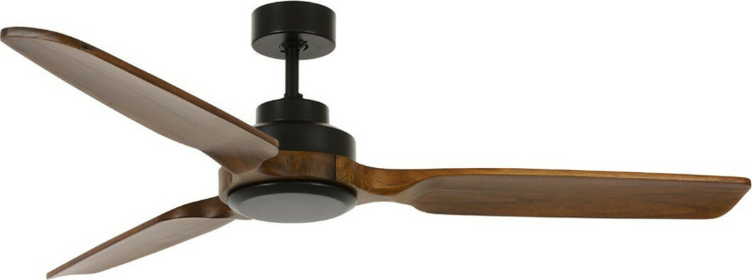 Lucci Air Shoalhaven NL Ανεμιστήρας Οροφής με Φως Black/Dark Koa.80213051
