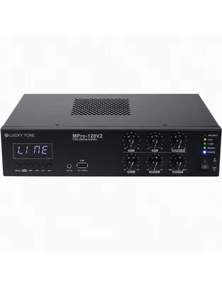 LUCKY TONE Mpro-120V2 Mixer Amplifier 100V/120W