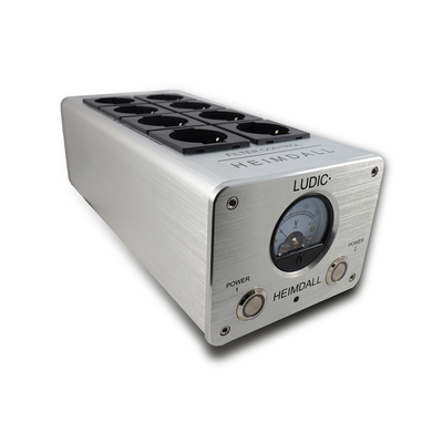Ludic Heimdall Netfilter G30 Silver -φίλτρο,8 πρίζες,καταστολέας υπερτάσεων.
