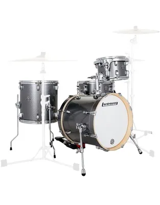 LUDWIG Breakbeats Frosted Sparkle Ακουστικό Drum Set
