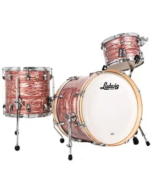 LUDWIG Classic Maple Downbeat 20" Pink Oyster Ακουστικό Drums Set