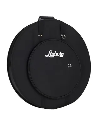 LUDWIG LXC2BLK Black Θήκη Πιατινιών 24"