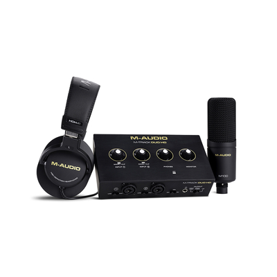 M-Audio  M-Audio M-Track Duo HD Producer Pack - Πακέτο Ηχογράφησης