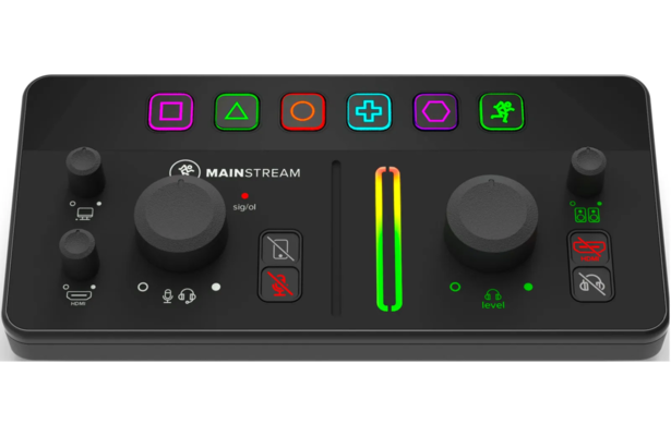Mackie MainStream Ολοκληρωμένο Live Streaming και Video Capture Interface με προγραμματιζόμενα Control Keys