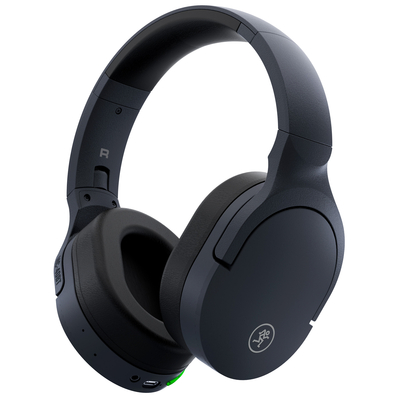 Mackie MC-40BT Ασύρματα/Ενσύρματα Over Ear Ακουστικά με 30 ώρες Λειτουργίας Μαύρα