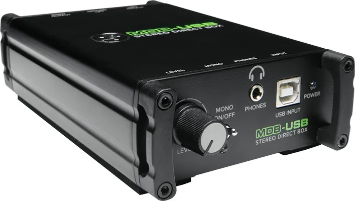 Mackie MDB-USB Plug and Play κάρτα ήχου με ένα Stereo DI
