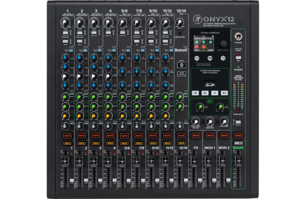 Mackie Onyx12 Mixer Αναλογική Κονσόλα Ήχου