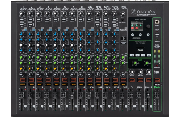 Mackie Onyx16 Mixer Αναλογική Κονσόλα Ήχου