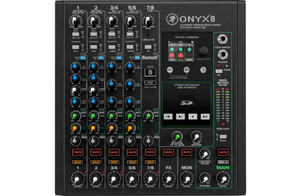 Mackie Onyx8 Mixer Αναλογική Κονσόλα Ήχου