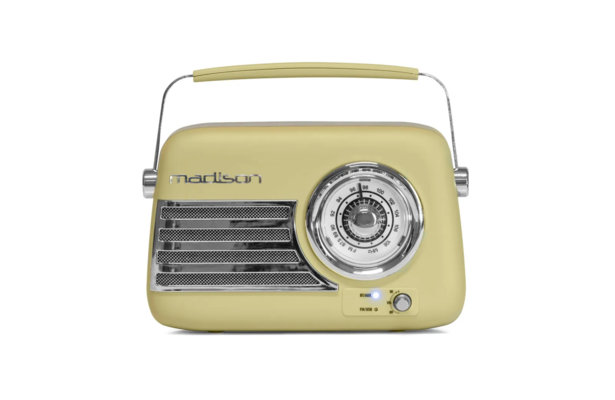 Madison Freesound-VR40OGR-MAT Φορητό Ραδιόφωνο Bluetooth