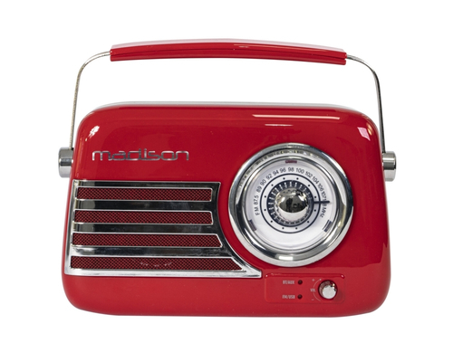Madison Freesound-VR40R Φορητό Ραδιόφωνο Bluetooth