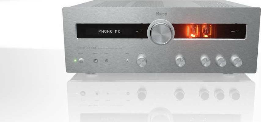 Magnat MA 900 Στερεοφωνικός Tube Υβριδικός Ενισχυτής Hi-Fi Ασημί