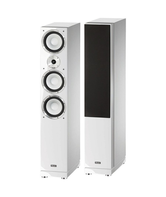 Magnat Quantum 757 White Επιδαπέδια Ηχεία 2x6.5" 3 Δρόμων 220W RMS (Ζεύγος)