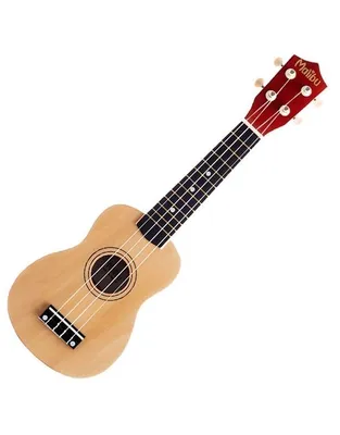 MALIBU MA-10S Natural Soprano Ukulele με Θήκη