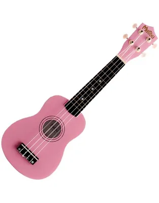 MALIBU MA-10S Pink Soprano Ukulele με Θήκη