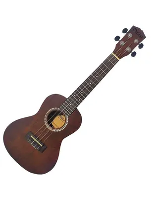 MALIBU MA-20C Pro Series Brown Concert Ukulele με Θήκη
