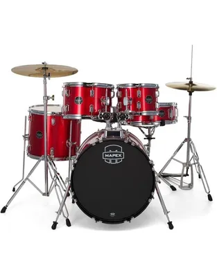 MAPEX Comet Jazz Infra Red Ακουστικό Drum Set με Βάσεις και Πιατίνια