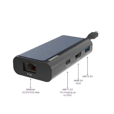 Marmitek USB-C Hub 4