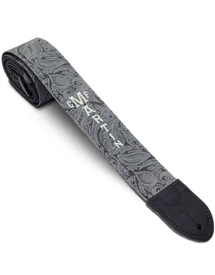 MARTIN 18A0109 Scroll-and-Leaf Denim Strap Ζώνη Κιθάρας - Mπάσου
