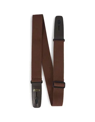 MARTIN 18A0139 Cotton Weave Lock-it Straps Brown Ζώνη Κιθάρας - Mπάσου