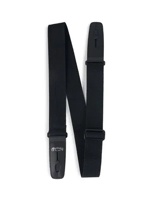MARTIN 18A0141 Cotton Weave Lock-it Straps Black Ζώνη Κιθάρας - Mπάσου