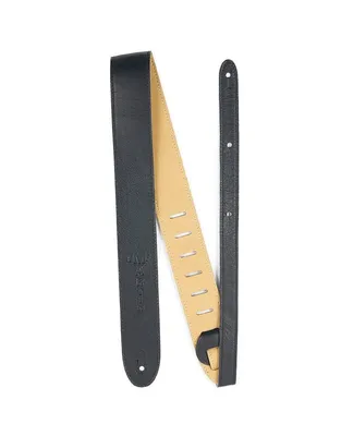 MARTIN 18A0164 Italian Leather Strap Black Δερμάτινη Ζώνη Κιθάρας - Mπάσου