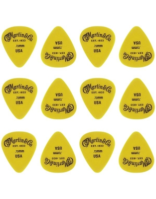 MARTIN 351 Delrin Yellow Πέννες .73mm (12 Τεμάχια)