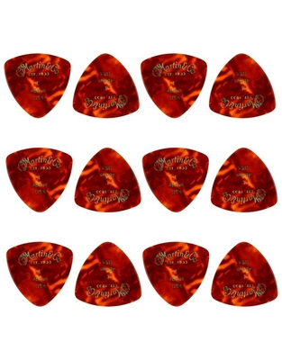 MARTIN Faux-tortoise 346 Light  0.46mm  Πέννες ( 12 τεμάχια )