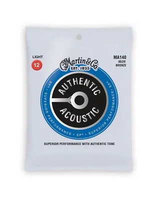 MARTIN MA140 Χορδές Ακ.Κιθάρας Authentic Acoustic SP® 80/20 Bronze .012-.054 Light