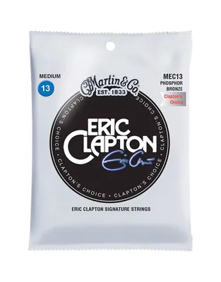MARTIN MEC13 Χορδές Ακουστικής Κιθάρας Eric Clapton Phosphor Bronze .013-.056 Medium