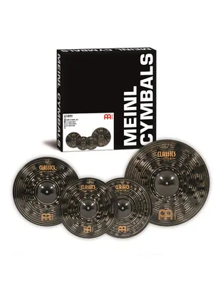 MEINL CCD141620 Classics Custom Dark  Πιατίνια 3/SET 14" Hi-Hat, 18" Crash και 20" Ride