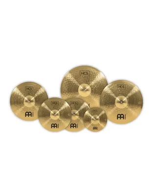 MEINL HCS-CS2 Expanded Set Πιατινιών  (10" Splash, 14" Hi-Hats, 16" Crash,  18" Crash, 20" Ride)