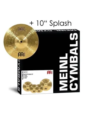 MEINL HCS141620+10 Πιατίνια 3/SET 14" Hi-Hat, 16" crash,  20" ride και δώρο 10" splash