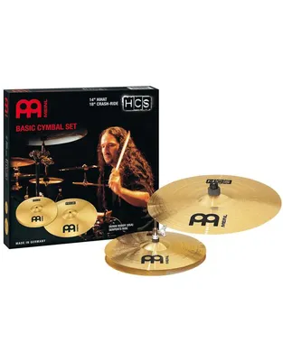 MEINL HCS1418 Πιατίνια 2/SET 14" Hi-Hat και 18" crash/ride