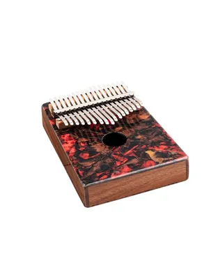MEINL KA17LV Sound Hole Designer Καλίμπα Lava