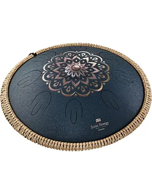 MEINL Sonic Energy OSTD2NBE Octave Steel Tongue Drum Navy Blue D Amara  9 Νότες