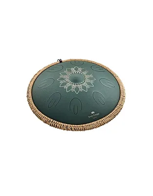 MEINL Sonic Energy OSTD4DGE  Octave Steel Tongue Drum 16" F# Minor Dark Green