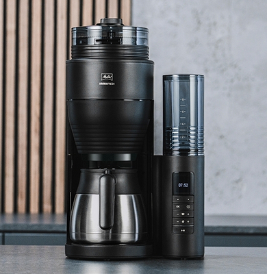 Melitta AromaFresh Therm Pro 1030-11 Καφετιέρα Φίλτρου με Μύλο Άλεσης