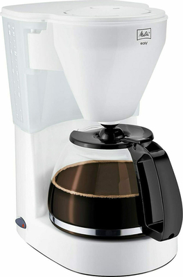 Melitta Easy II Καφετιέρα Φίλτρου 1050W 1023-01 White